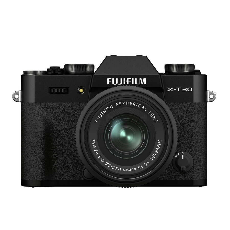 x-t30 ii body with xf18-55mm lens kit silver - factory refurbished