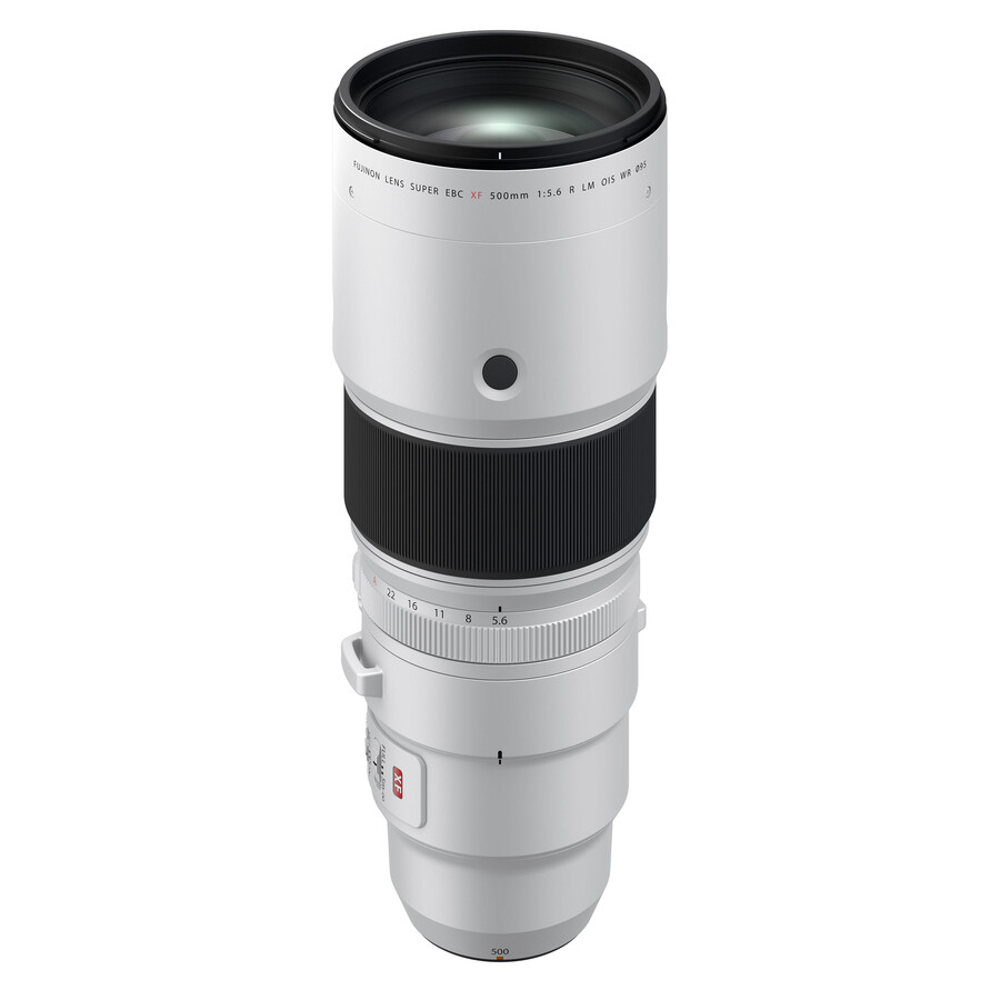 xf500mmf5.6 r lm ois wr lens white