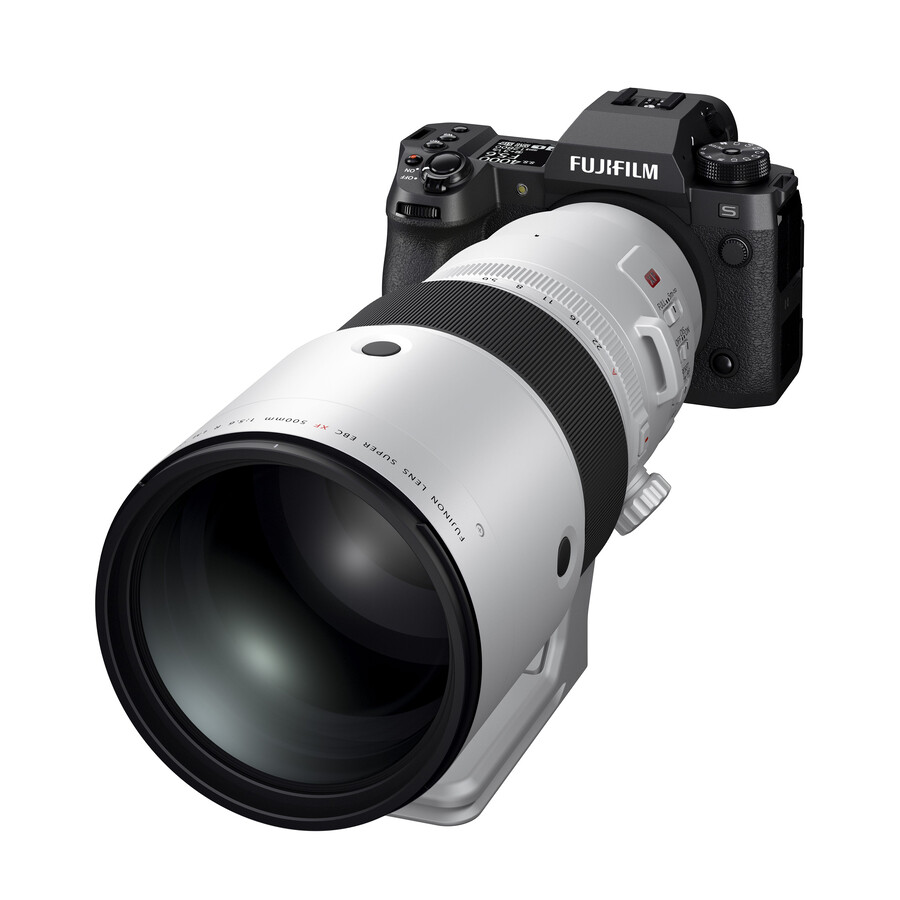 xf500mmf5.6 r lm ois wr lens white
