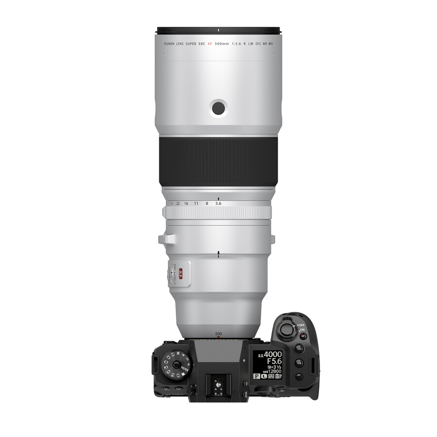 xf500mmf5.6 r lm ois wr lens white