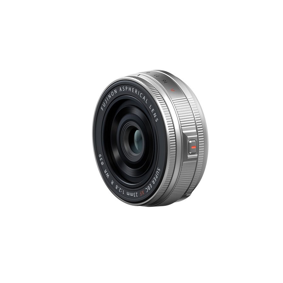 xf23mmf2.8 r wr lens silver