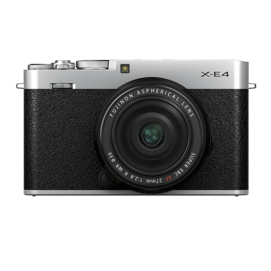 x-e4 body with xf27mmf2.8 r wr lens kit silver