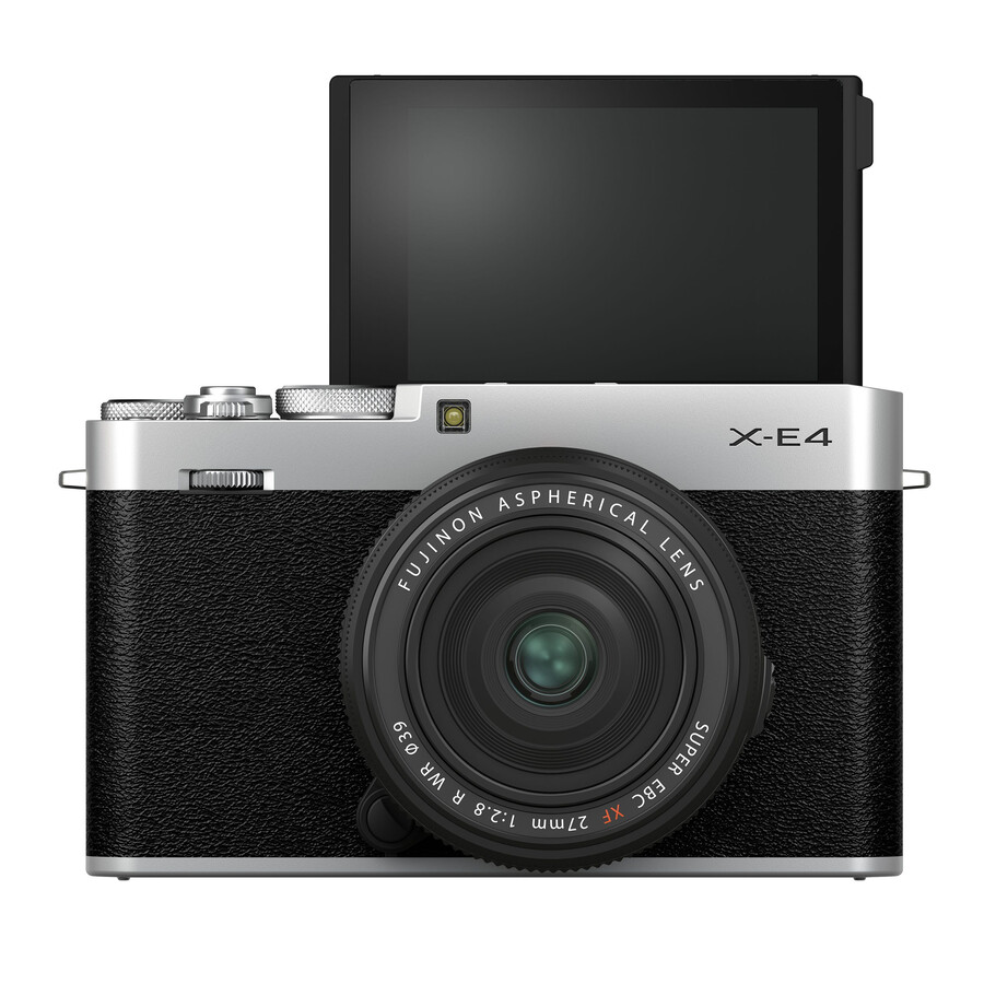 x-e4 body with xf27mmf2.8 r wr lens kit silver