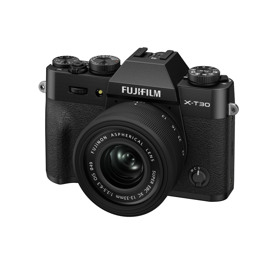 x-t30 iii body with xc13-33mm lens kit black